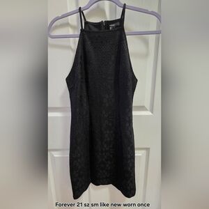 Elegant Black Lace Dress